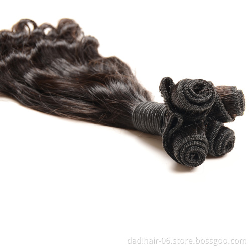 Unprocessed 7a Brazilian Virgin Hair 100% Human Hair Weave Bouncy Curls 3pcs hair Extensions